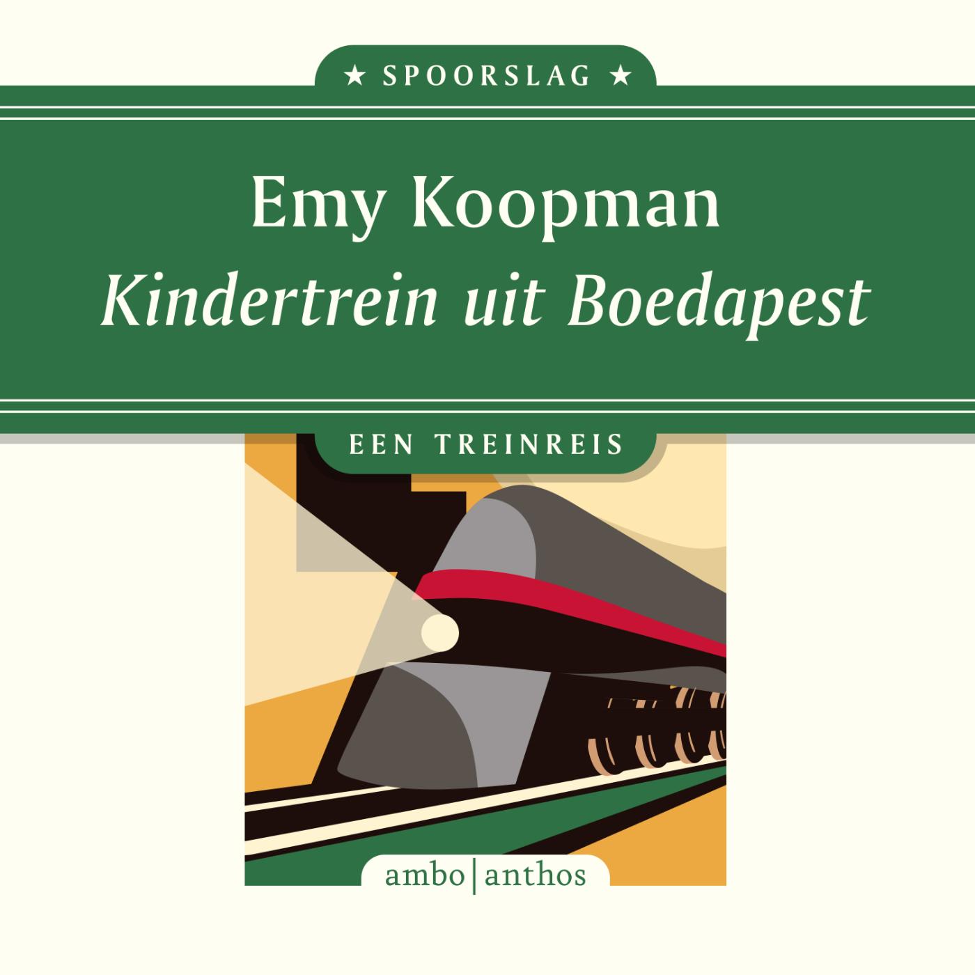 Omslag van Kindertrein uit Boedapest