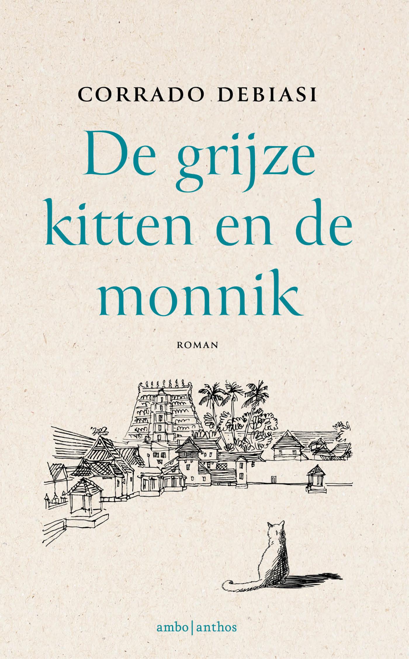 Omslag van De grijze kitten en de monnik