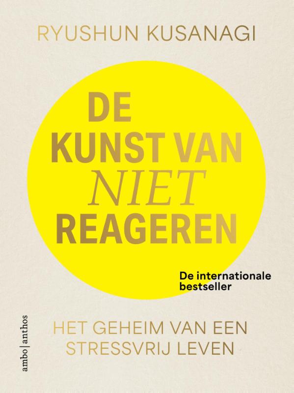 Omslag van De kunst van niet reageren