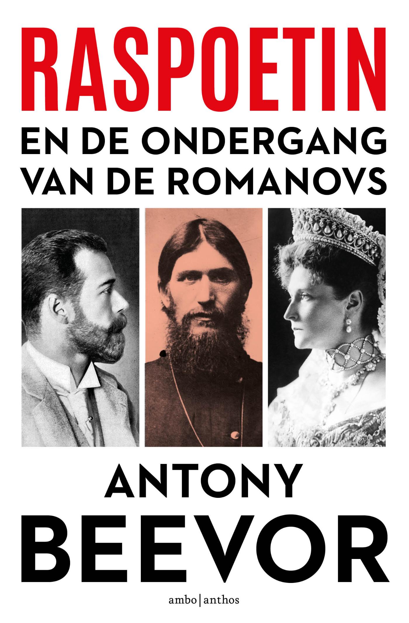 Omslag van Raspoetin en de ondergang van de Romanovs