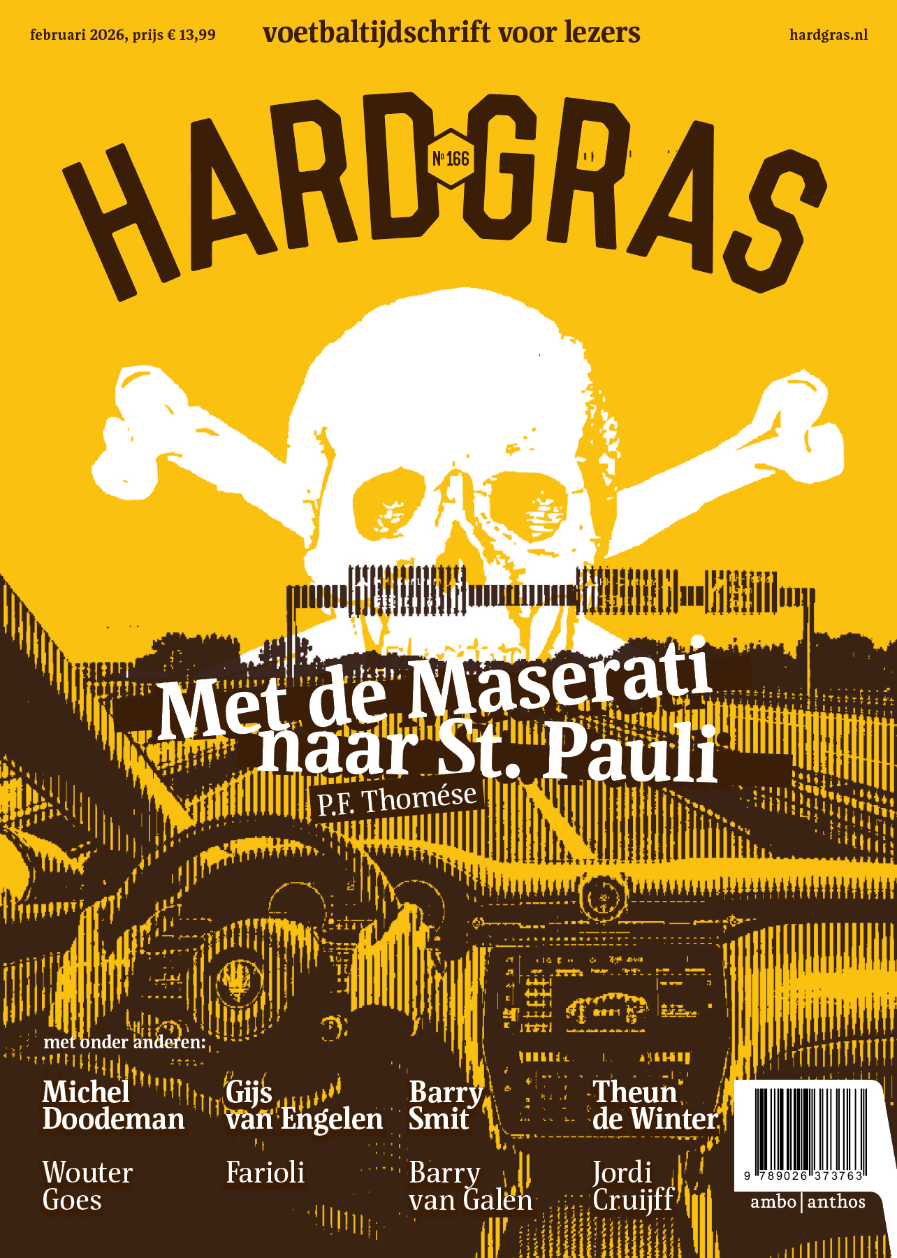 Omslag van Hard gras 166 - februari 2026