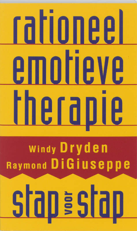 Omslag van Rationeel emotieve therapie stap voor stap