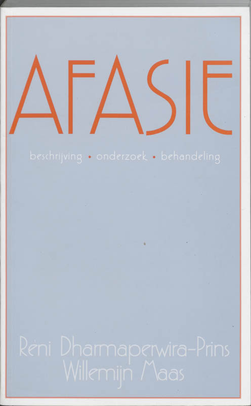 Omslag van Afasie