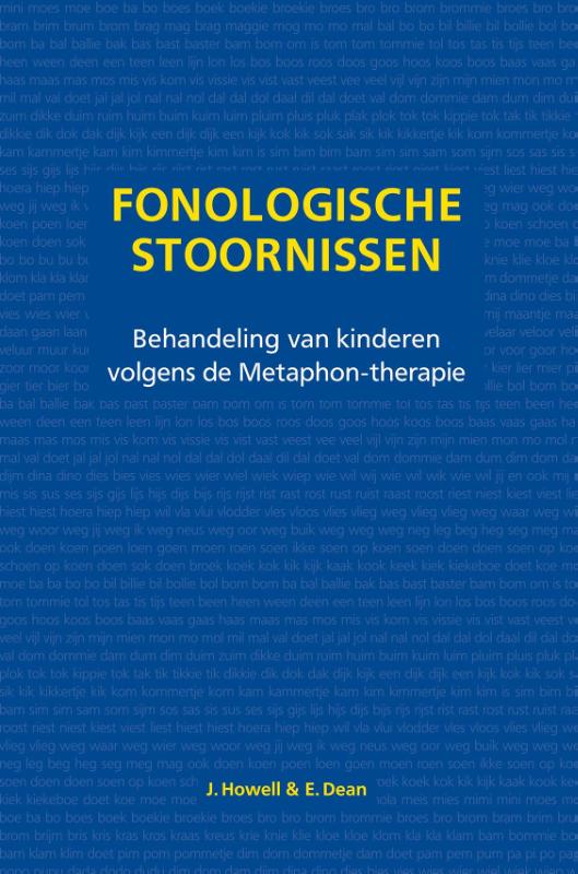 Omslag van Fonologische stoornissen