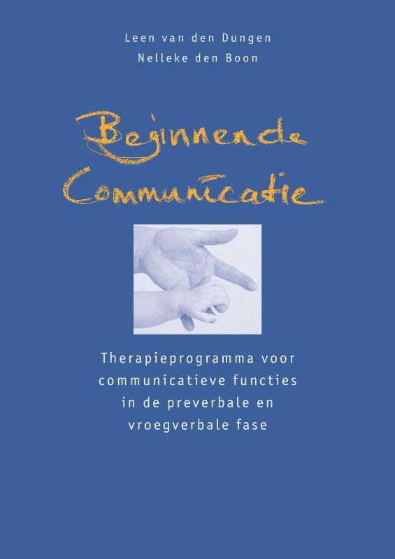Omslag van Beginnende communicatie
