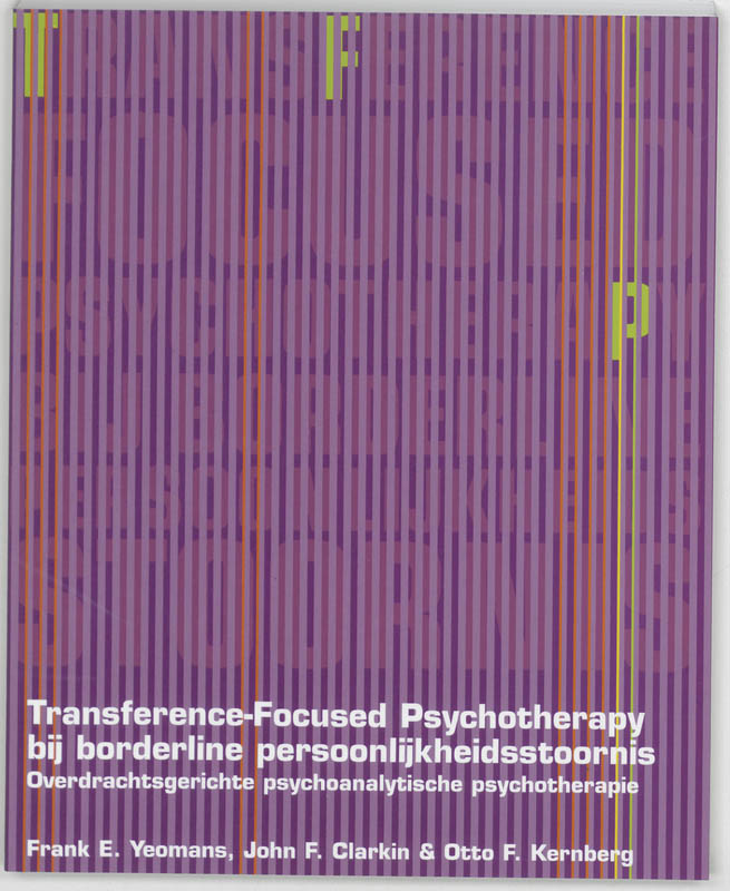 Omslag van Transference focused psychotherapy bij borderline persoonlijkheidsstoornis