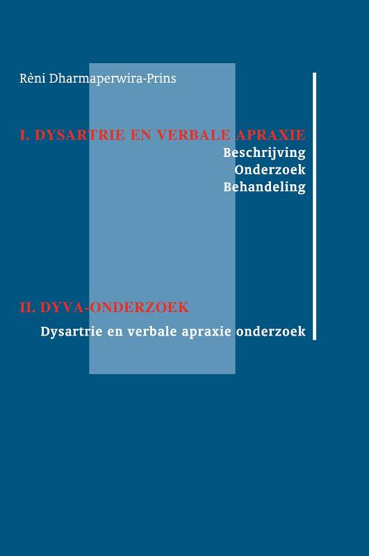 Omslag van Dysartrie en verbale apraxie - DYVA-onderzoek