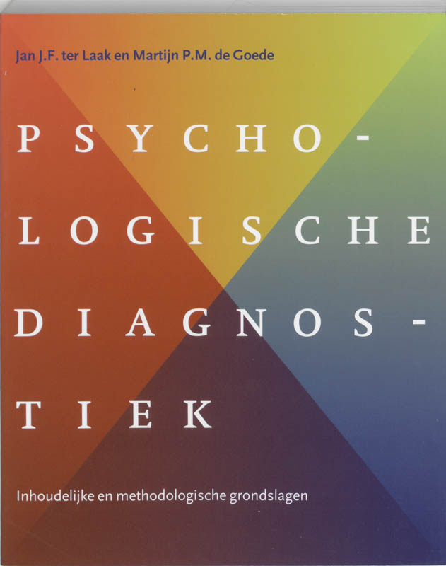 Omslag van Psychologische diagnostiek