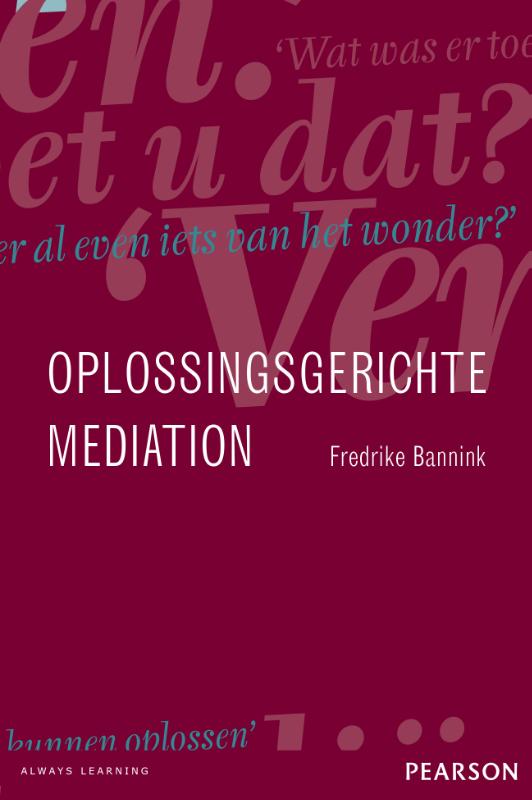 Omslag van Oplossingsgerichte mediation