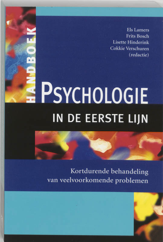 Omslag van Handboek psychologie in de eerste lijn