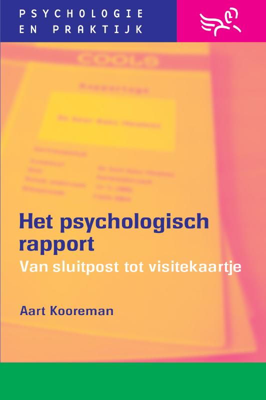 Omslag van Het psychologisch rapport