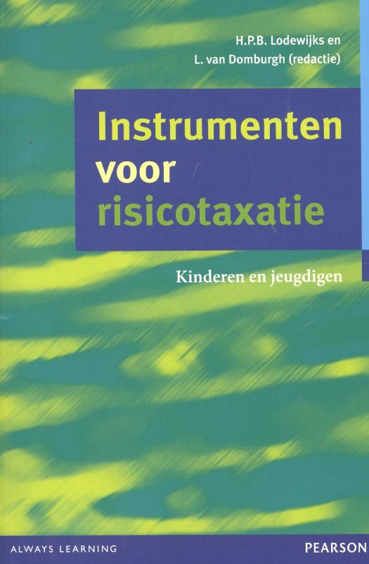 Omslag van Instrumenten voor risicotaxatie