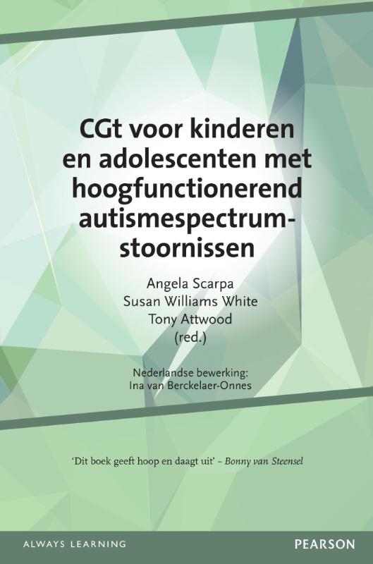 Omslag van CGt voor kinderen en adolescenten met hoogfunctionerend autismespectrum-stoornissen
