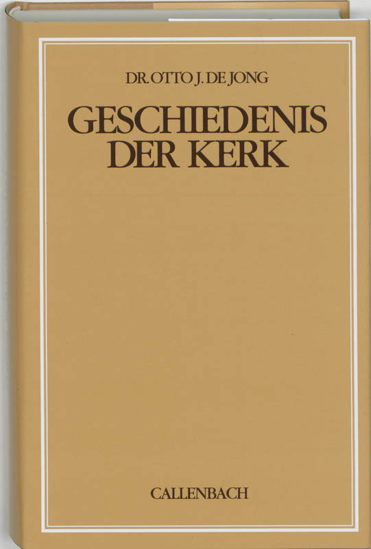 Omslag van Geschiedenis der kerk