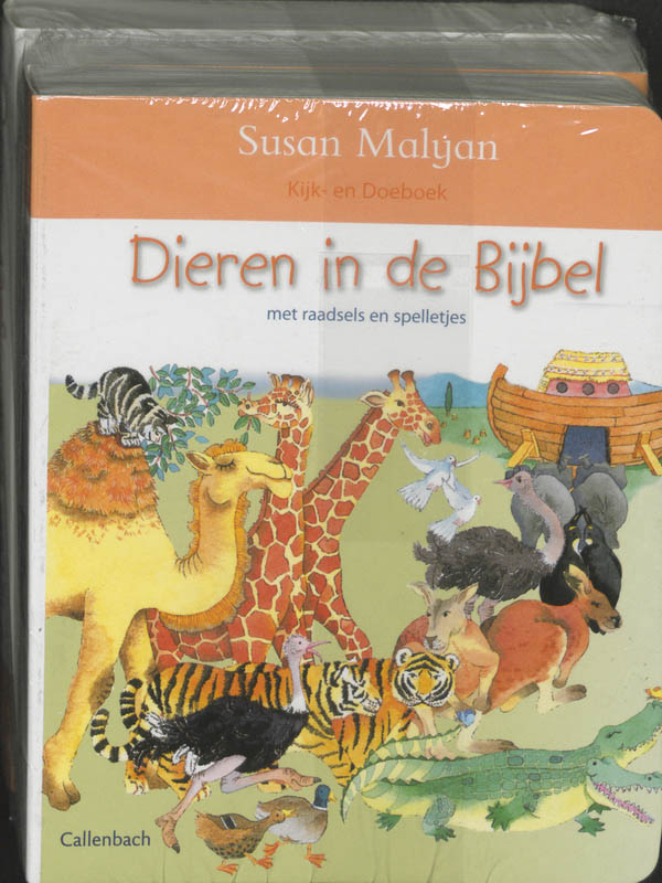 Omslag van Dieren in de bijbel set 3ex