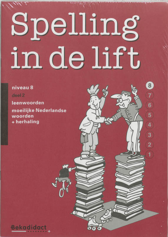Omslag van Werkboek niveau 8