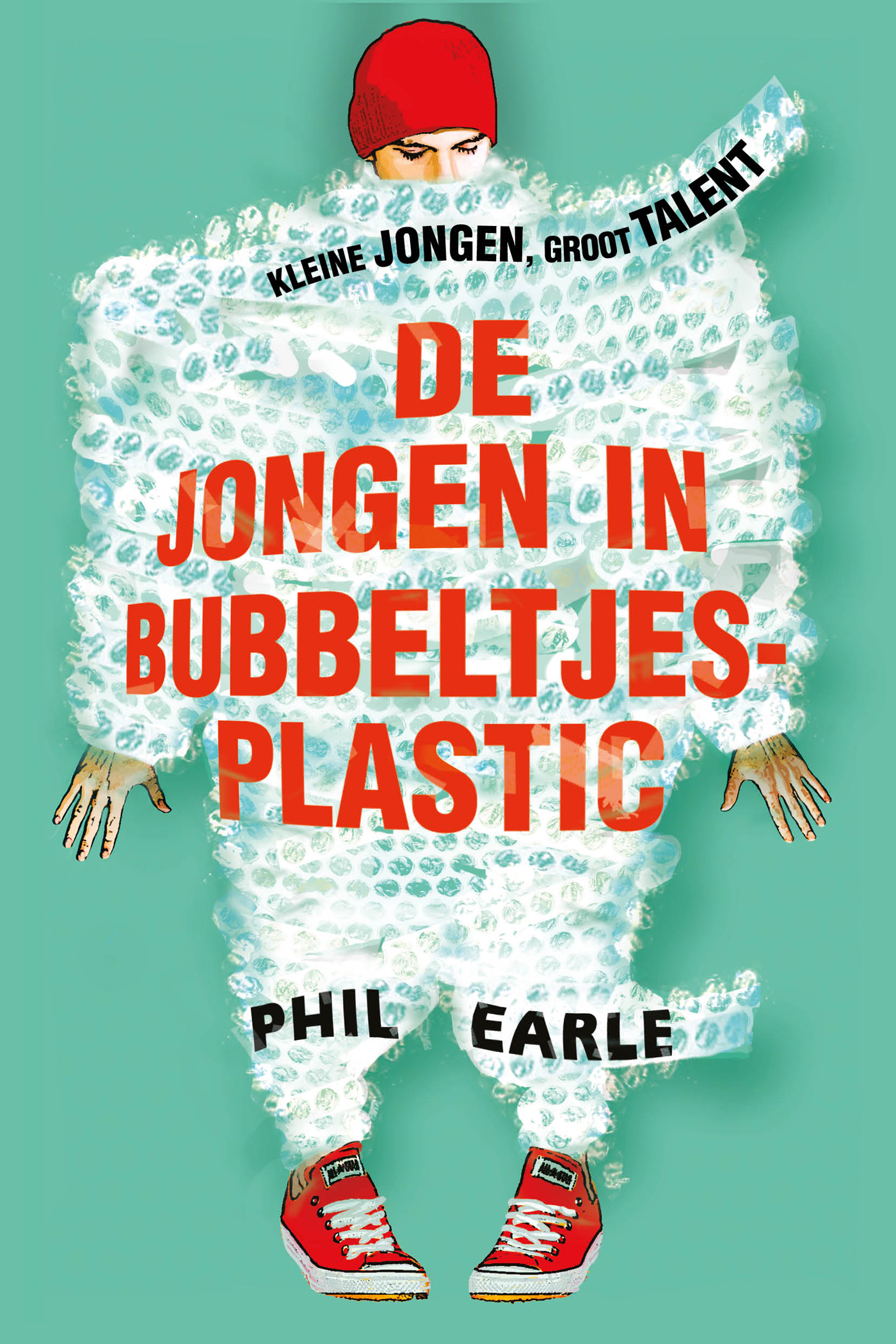 Omslag van De jongen in bubbeltjesplastic