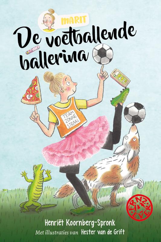 Omslag van De voetballende ballerina