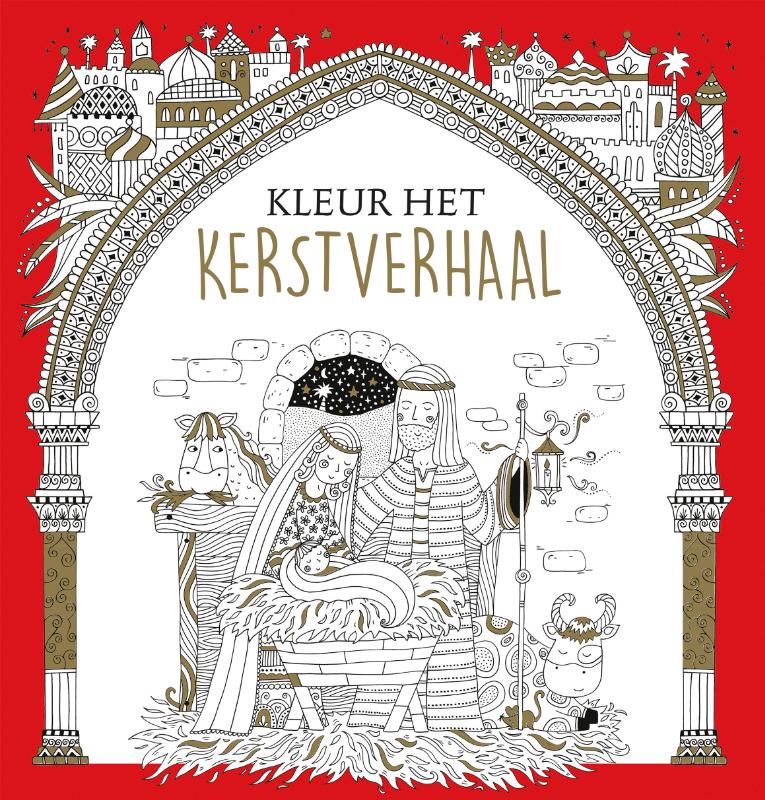 Omslag van Kleur het kerstverhaal (set van 10 ex.)