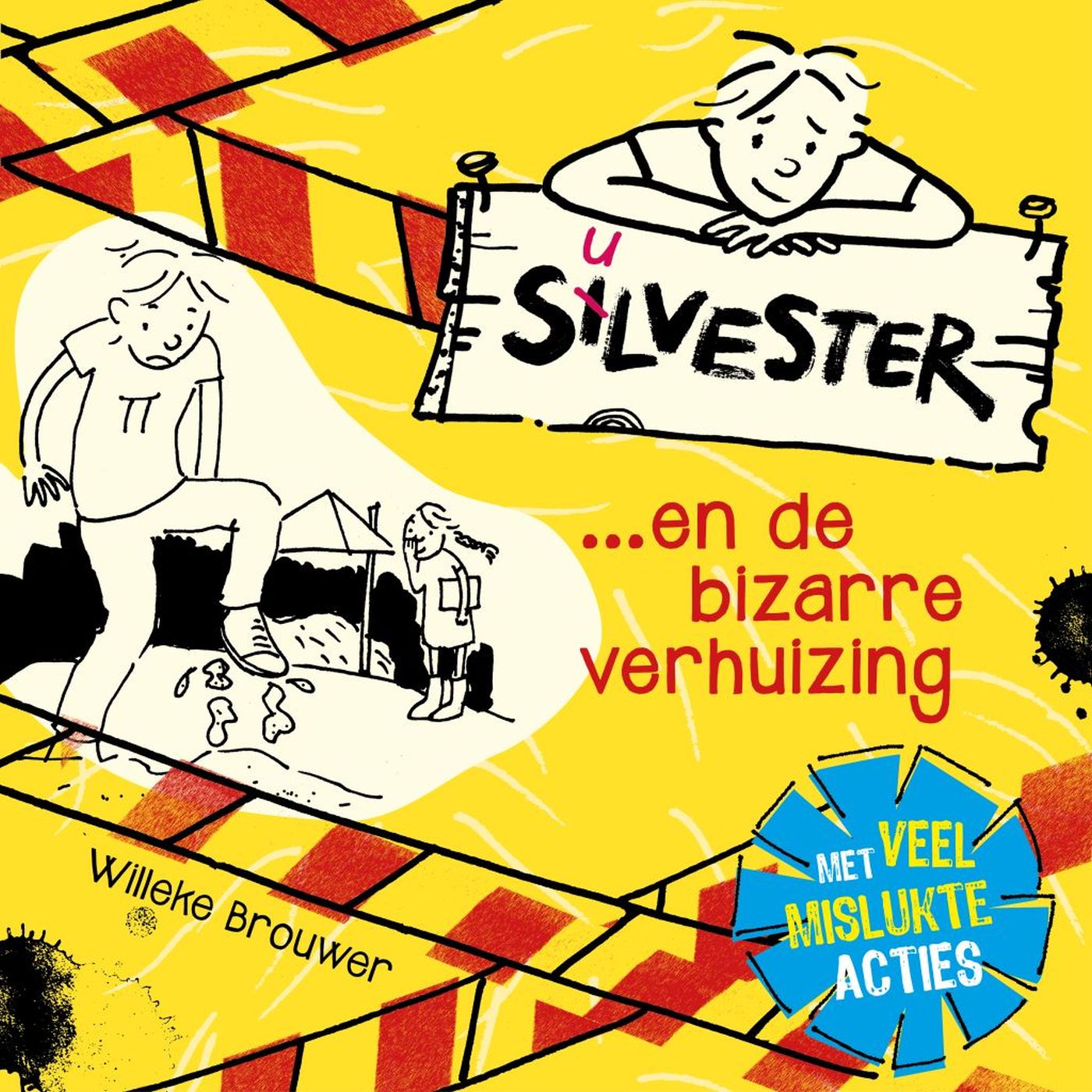 Omslag van Silvester en de bizarre verhuizing