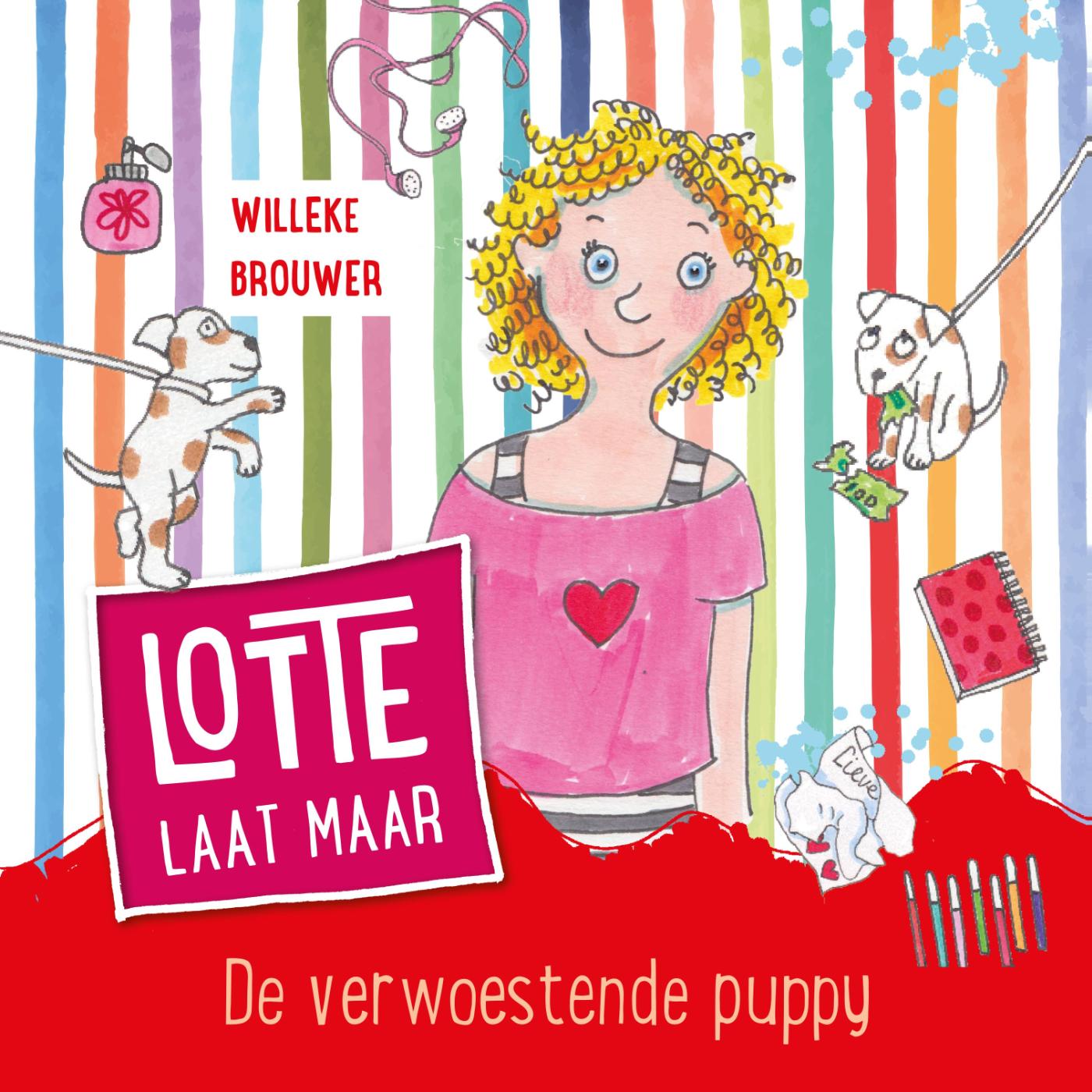 Omslag van De verwoestende puppy