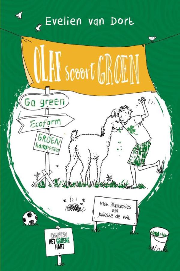 Omslag van Olaf scoort groen