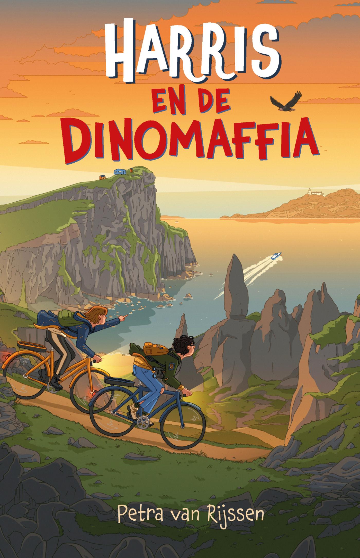 Omslag van Harris en de dinomaffia