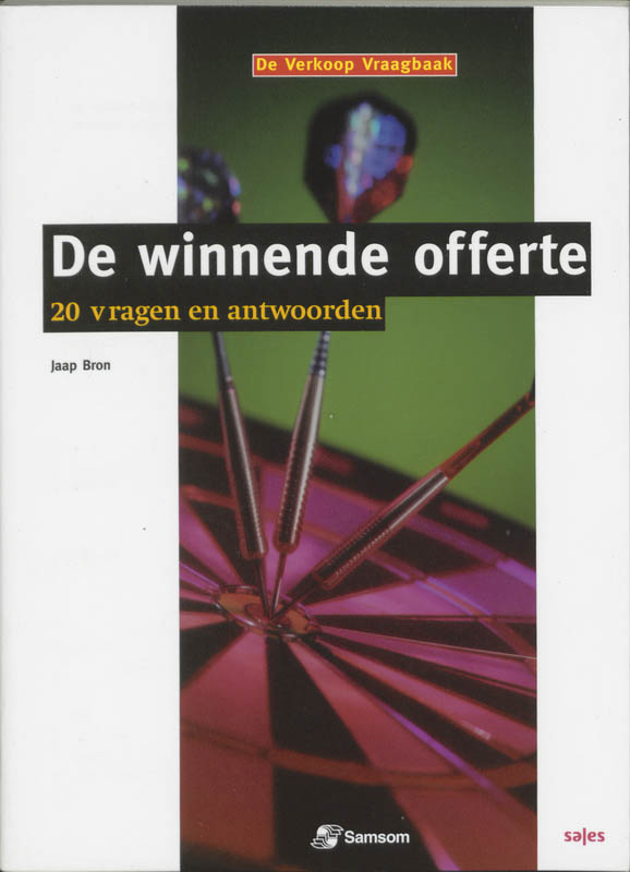 Omslag van De winnende offerte