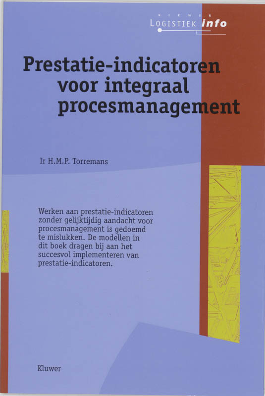 Omslag van Prestatie-indicatoren voor integraal procesmanagement