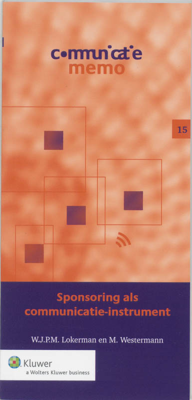 Omslag van Sponsoring als communicatie-instrument