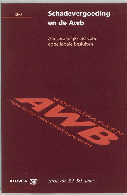 Omslag van Schadevergoeding en de Awb