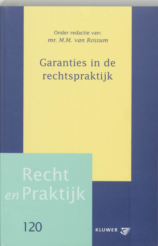 Omslag van Garanties in de rechtspraktijk