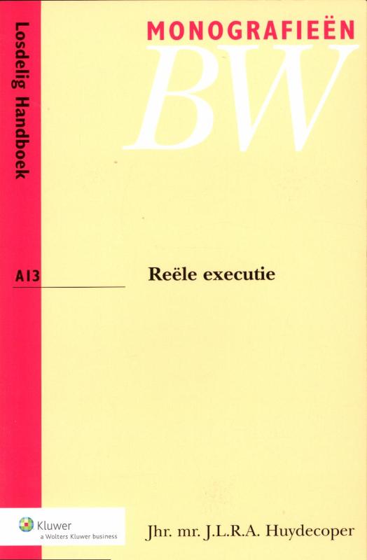 Omslag van Reele executie