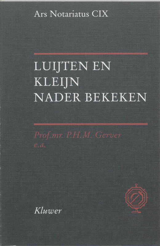 Omslag van Luijten en Kleijn nader bekeken