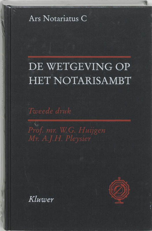 Omslag van De wetgeving op het notarisambt