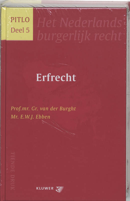 Omslag van Erfrecht