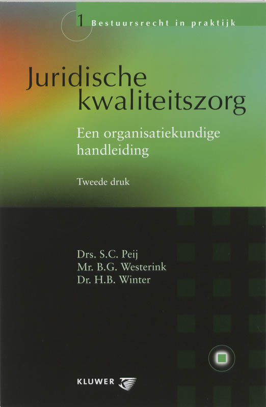 Omslag van Juridische kwaliteitszorg