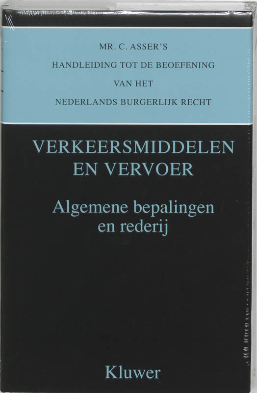 Omslag van Algemene bepalingen en rederij