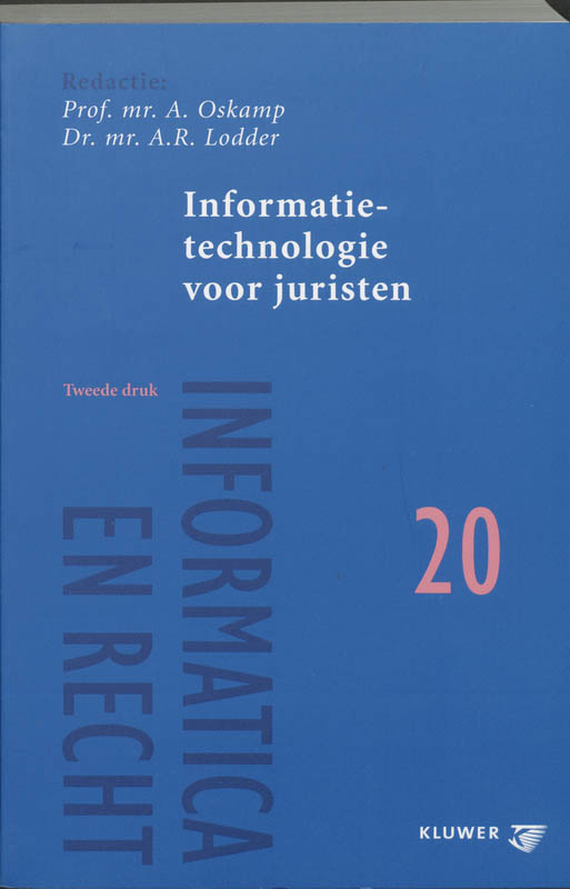 Omslag van Informatietechnologie voor juristen