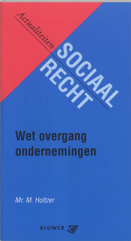 Omslag van Wet overgang ondernemingen