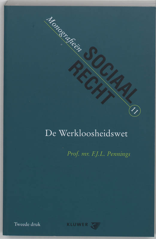 Omslag van De Werkloosheidswet