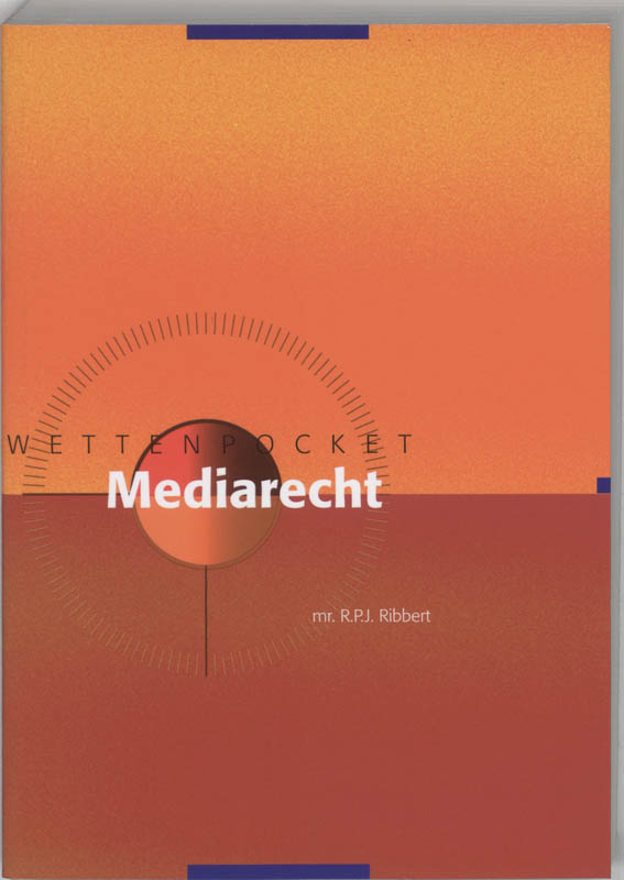 Omslag van wettenpocket mediarecht