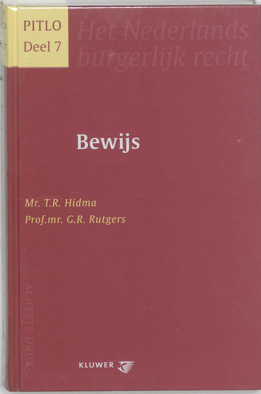 Omslag van Bewijs
