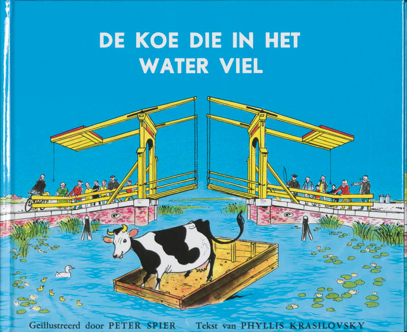 Omslag van De koe die in het water viel