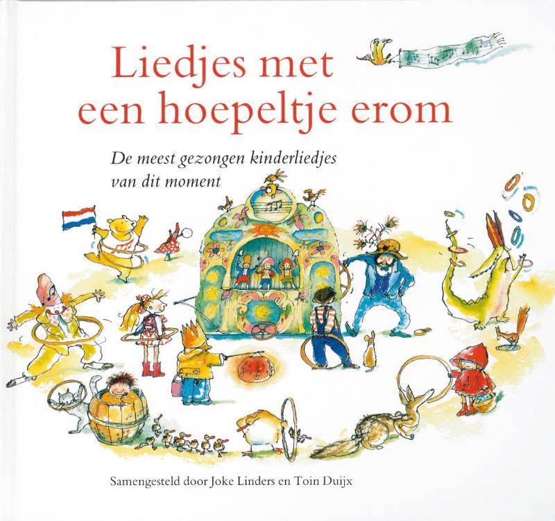 Omslag van Liedjes met een hoepeltje erom