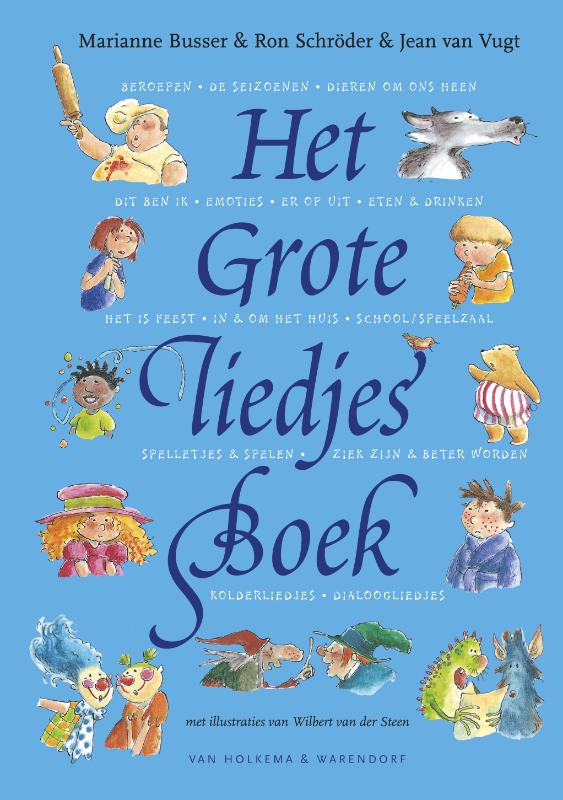 Omslag van Het grote liedjesboek