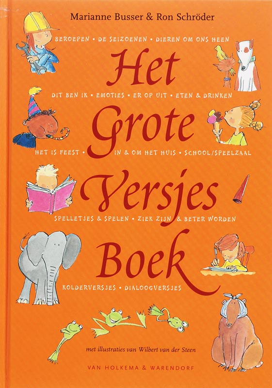 Omslag van Het grote versjesboek