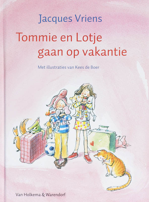 Omslag van Tommie en Lotje gaan op vakantie