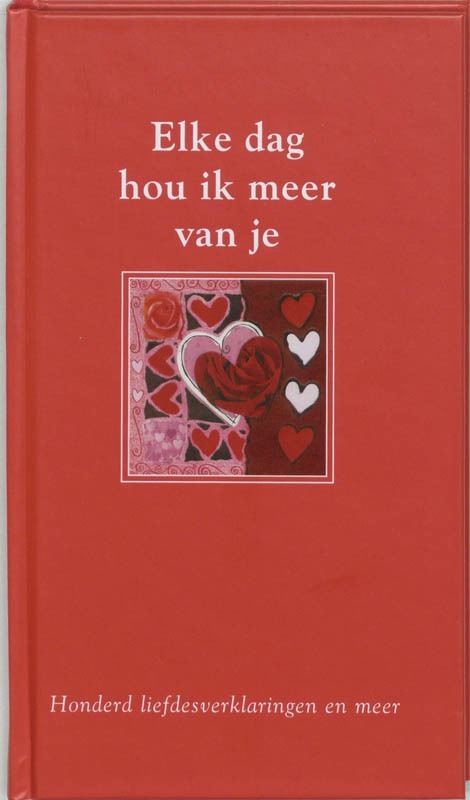 Omslag van Elke dag hou ik meer van je