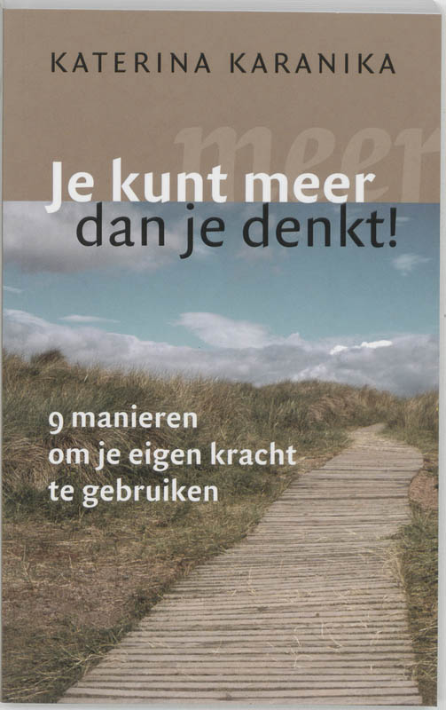 Omslag van Je kunt meer dan je denkt!